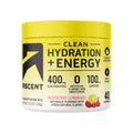 CC Electrolitos Clean de Hidratacion + Energía Sabor Frambuesa Limonada (8.32 oz 236 g), Ascent