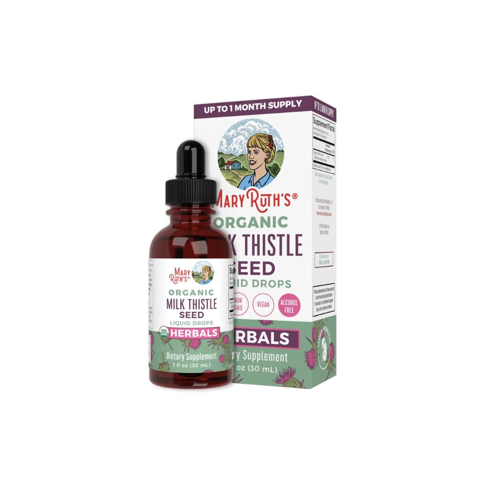 Cardo Marino Organico, Liquido 30 ml (1 fl oz), Mary Ruth's