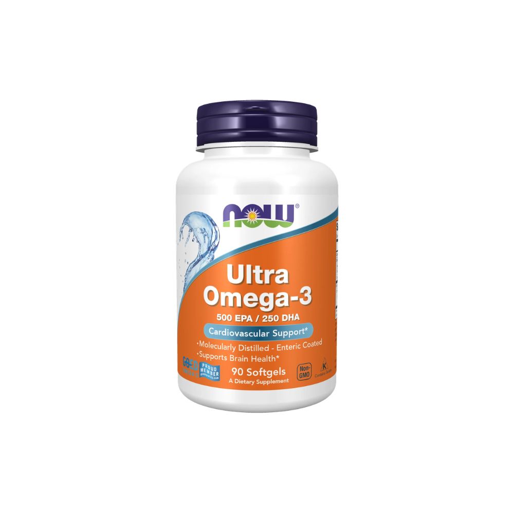 Now Ultra Omega-3 Aceite de Pescado 500 EPA 250 DHA