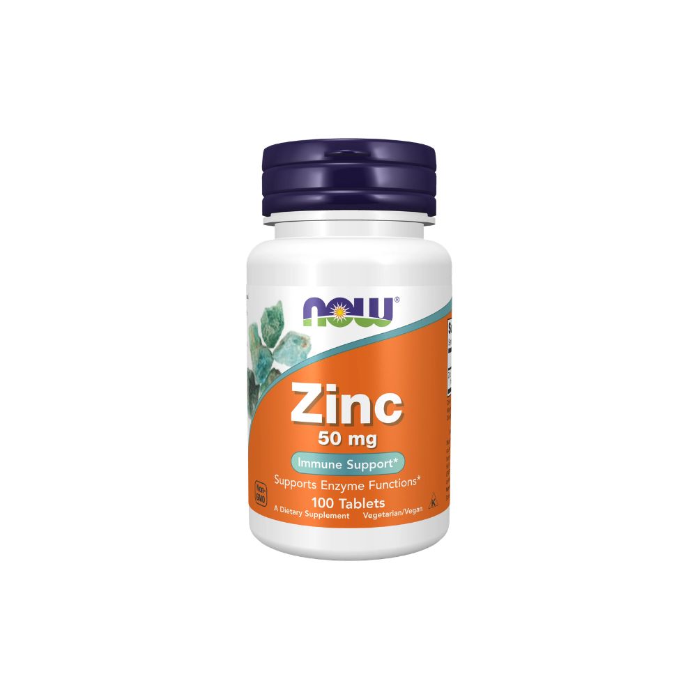 Now Zinc 50 mg Gluconato