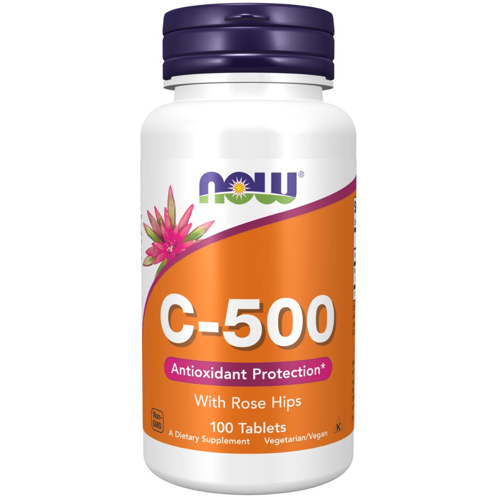 Vitamina C-500 (100 tabs), Now