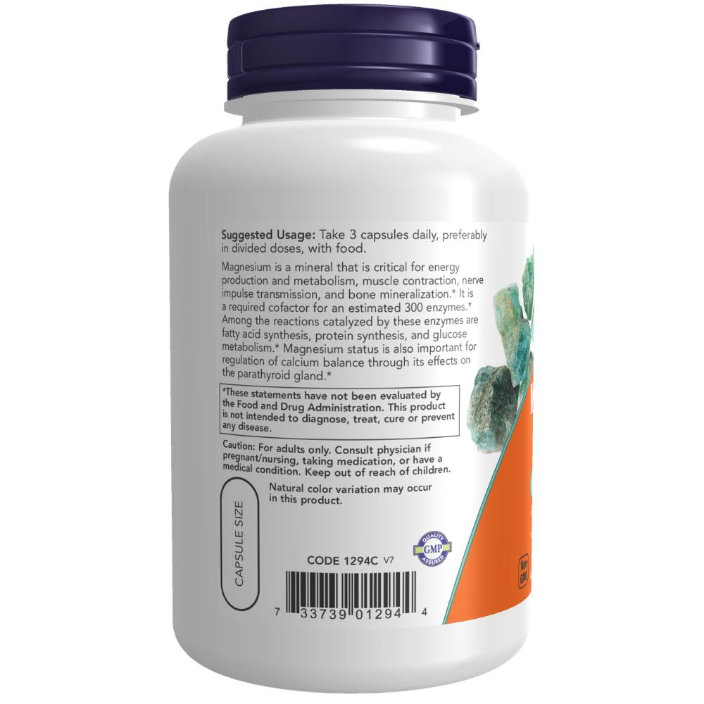 Citrato De Magnesio 400 mg (120 veg caps)