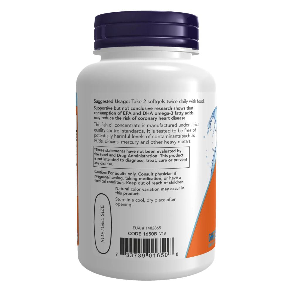 Now Omega-3 1000 mg (100 softgels)